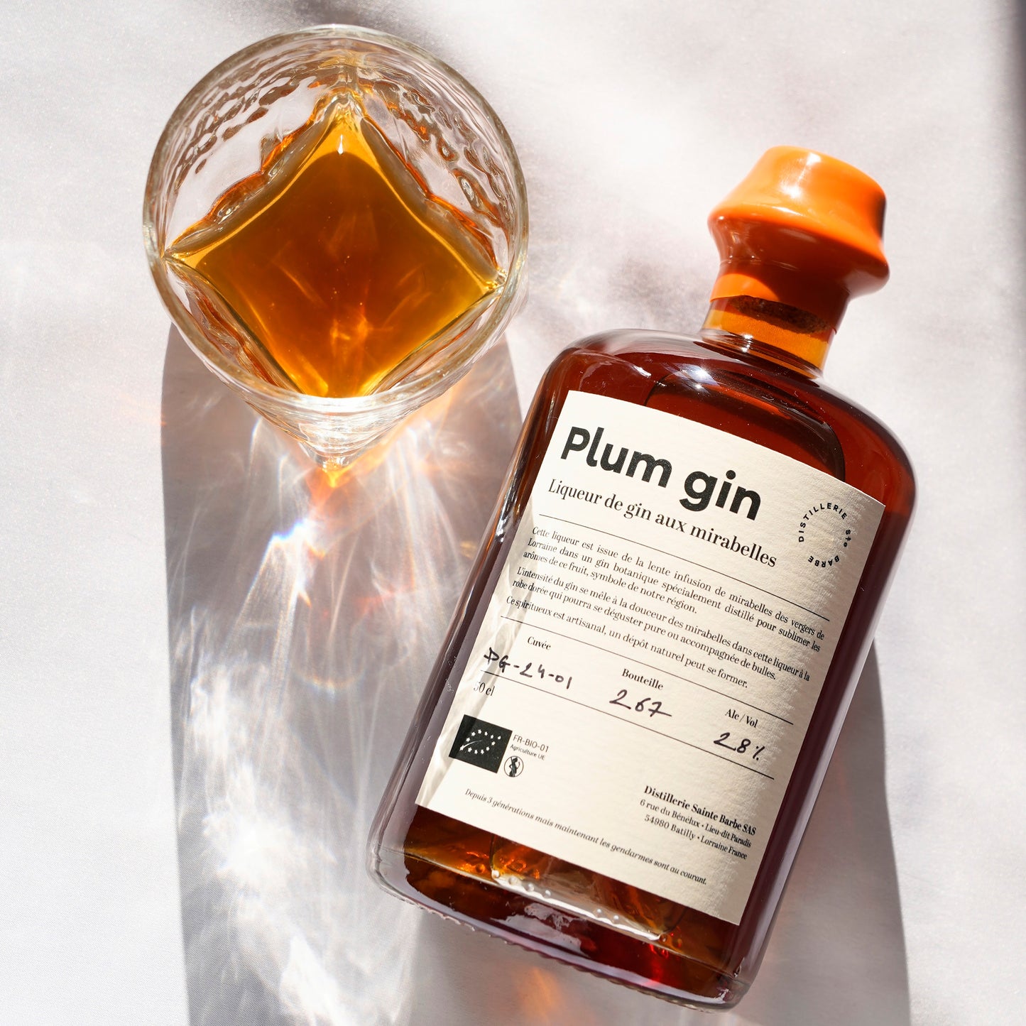 Plum gin - Liqueur de gin aux mirabelles