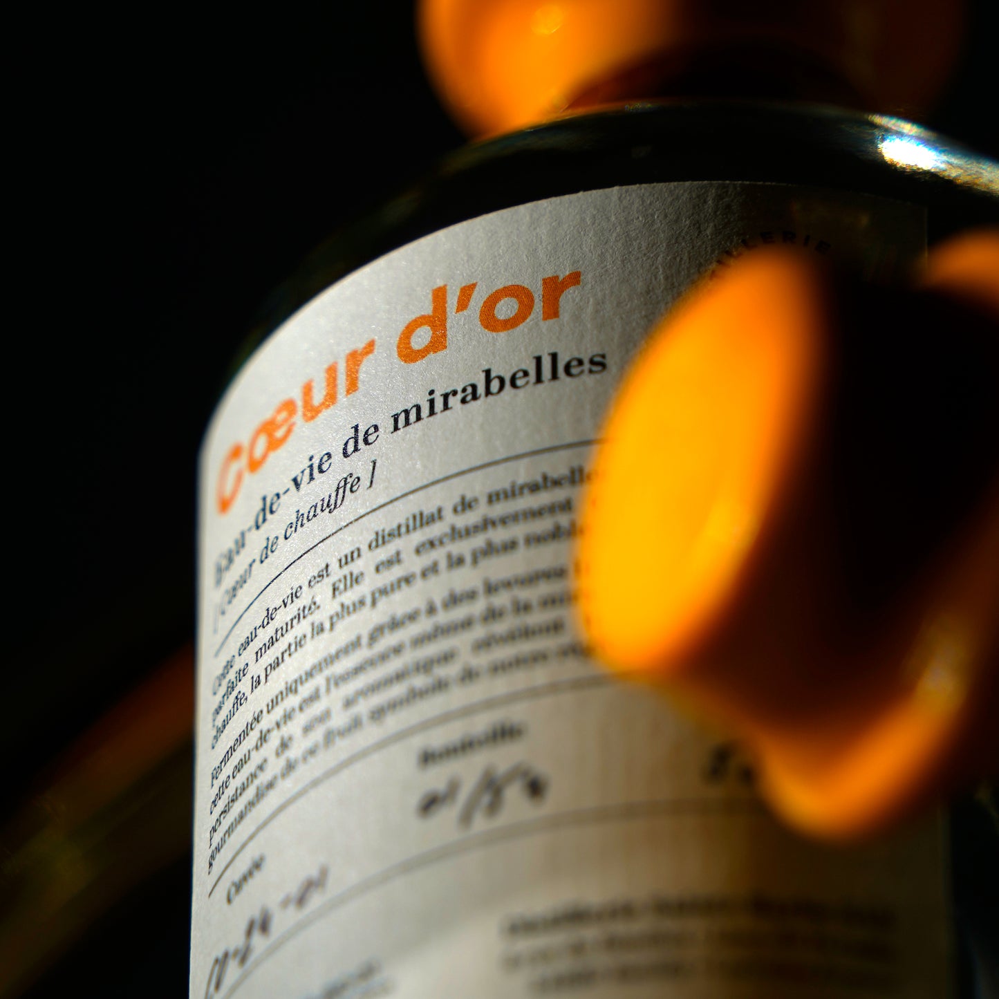 Cœur d'or - Eau de vie de mirabelle - 35cl