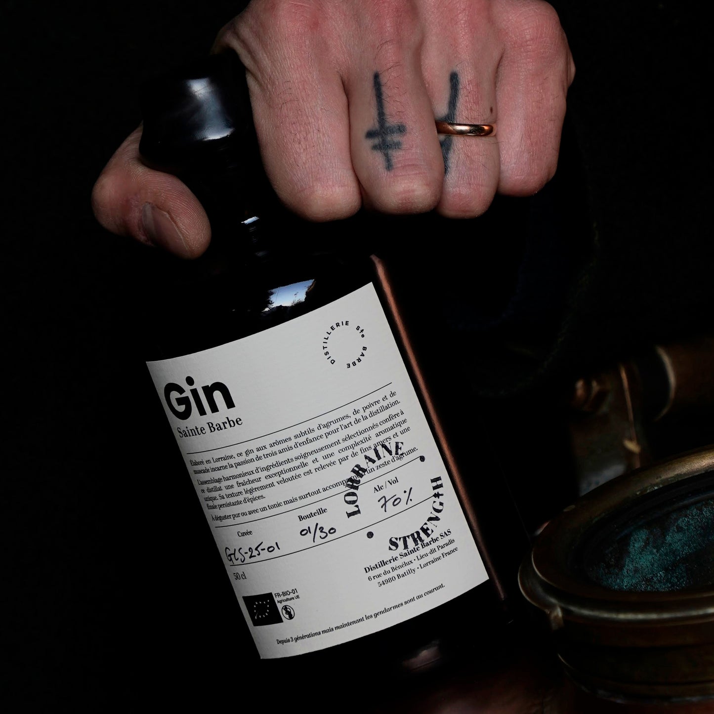 Gin Sainte Barbe Lorraine Strength 70%