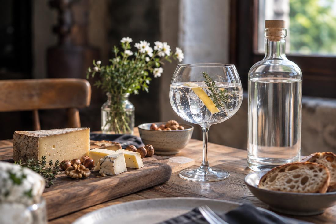 Accords gin et fromage : comment associer un gin artisanal à un plateau de fromages ?