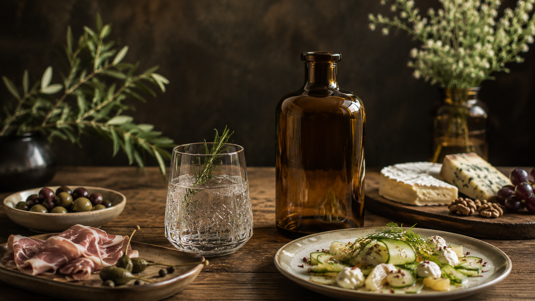 Accords mets gin Distillerie Sainte Barbe