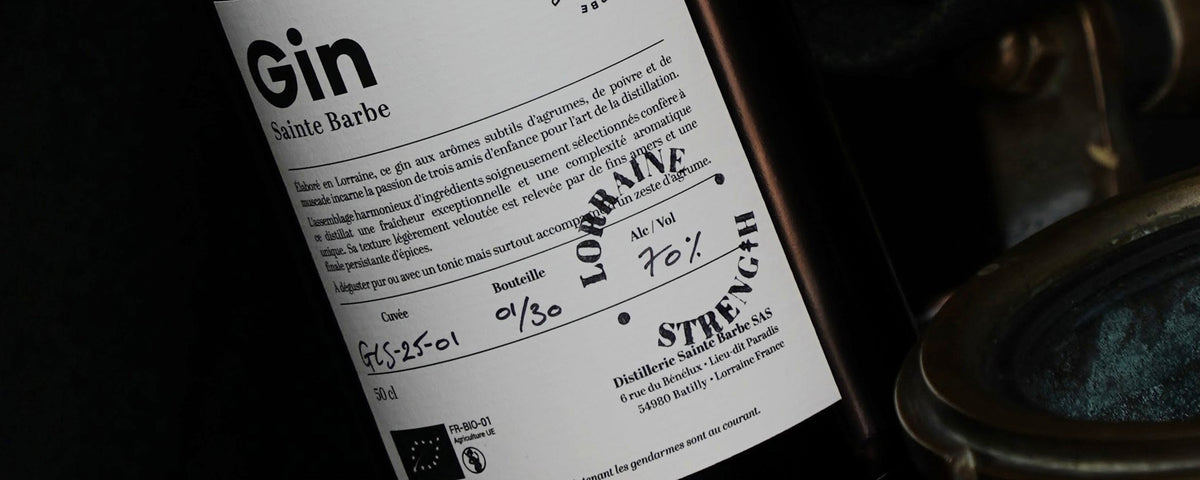 Gin Sainte Barbe Lorraine Strength