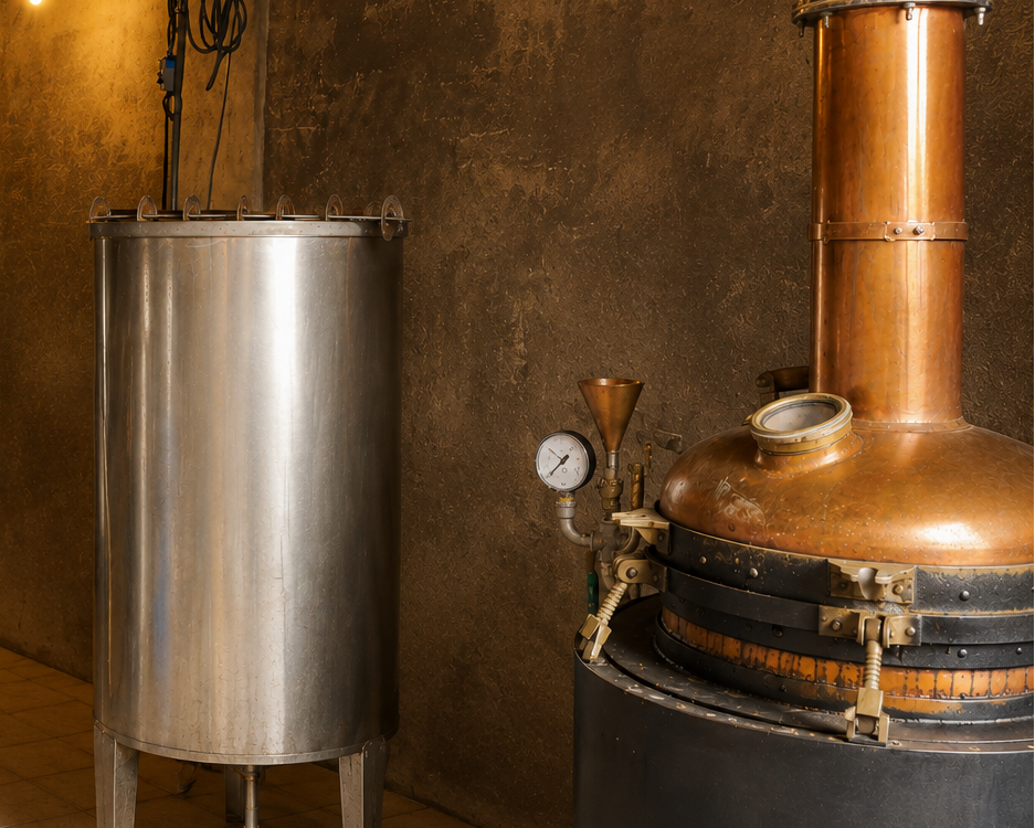 Pourquoi utilise-t-on un alambic en cuivre pour distiller ?