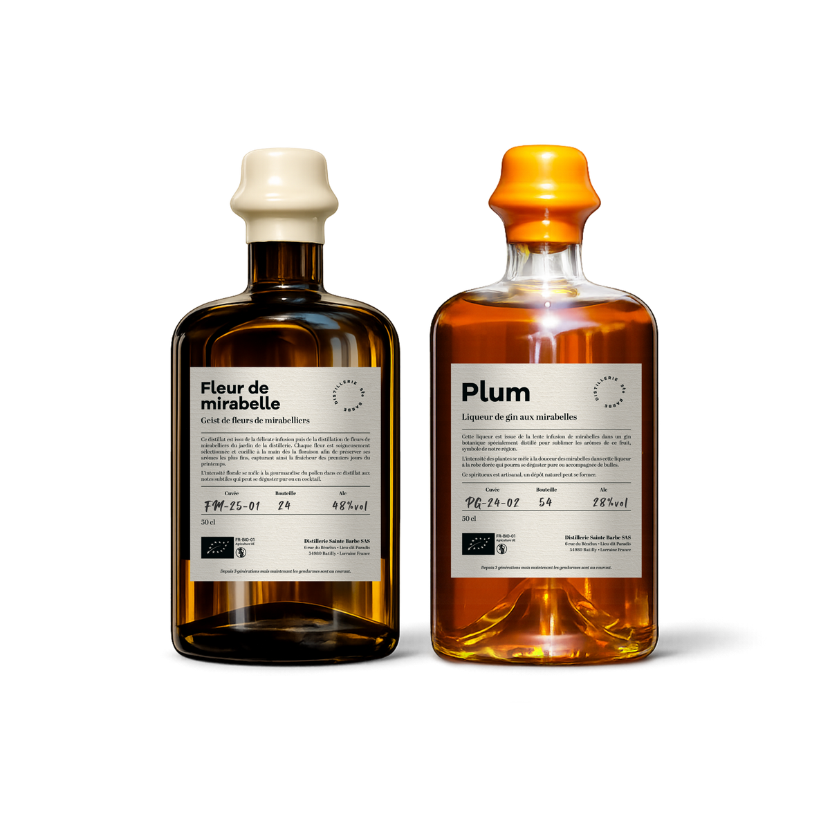 Duo Mirabelle - Plum & Fleur de mirabelle