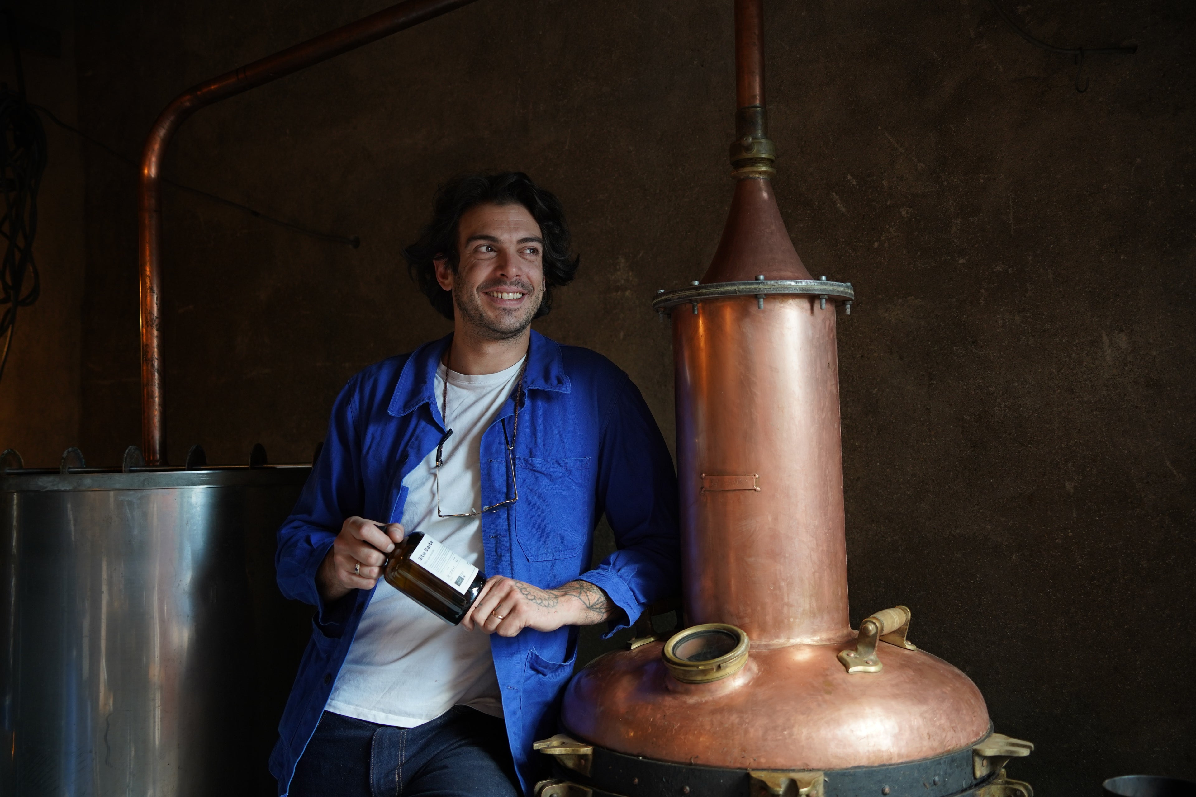 Florian, fondateur de la Distillerie Sainte Barbe