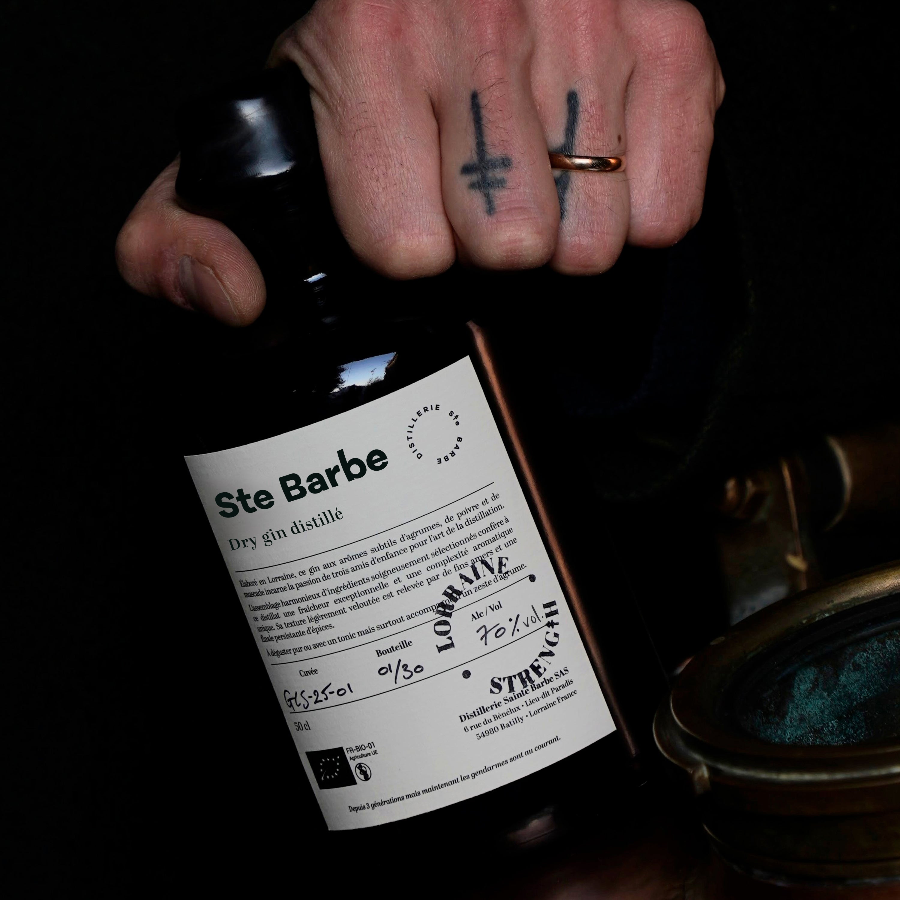 Gin Sainte Barbe Lorraine Strength 70%