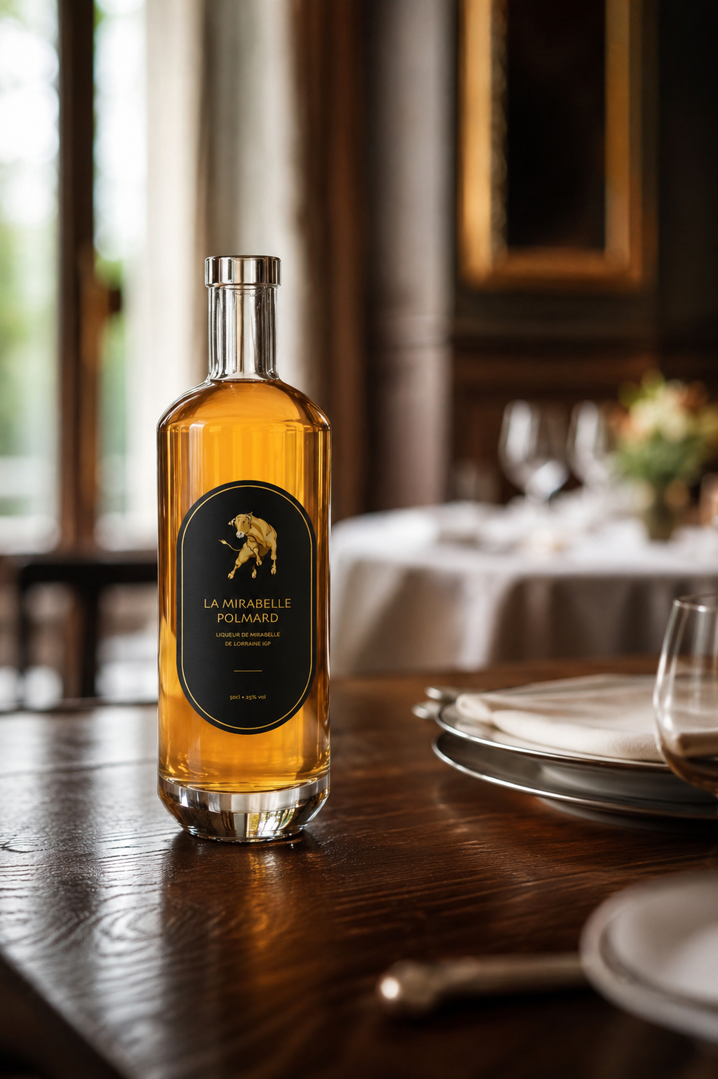 Liqueur de mirabelle de la maison Polmard