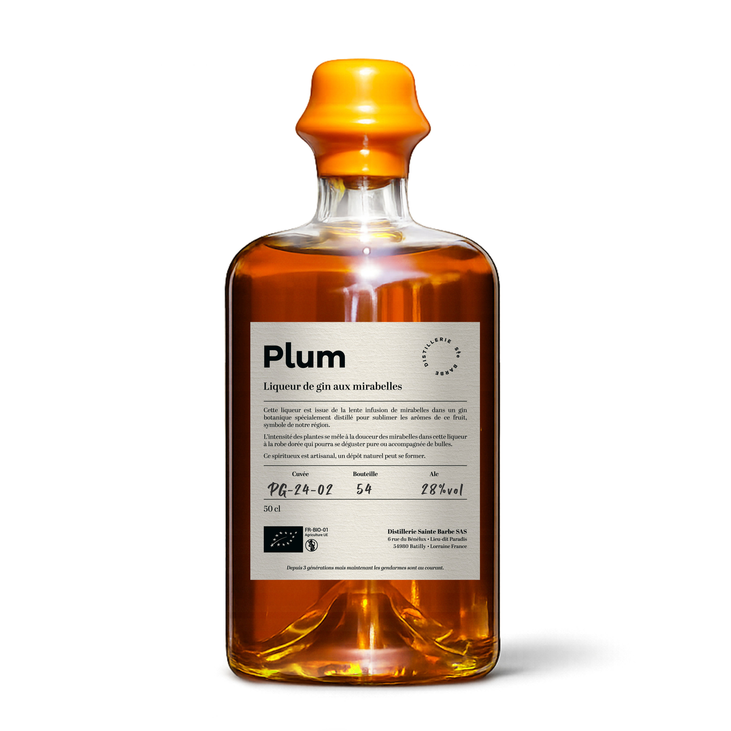 Plum - Liqueur de gin aux mirabelles