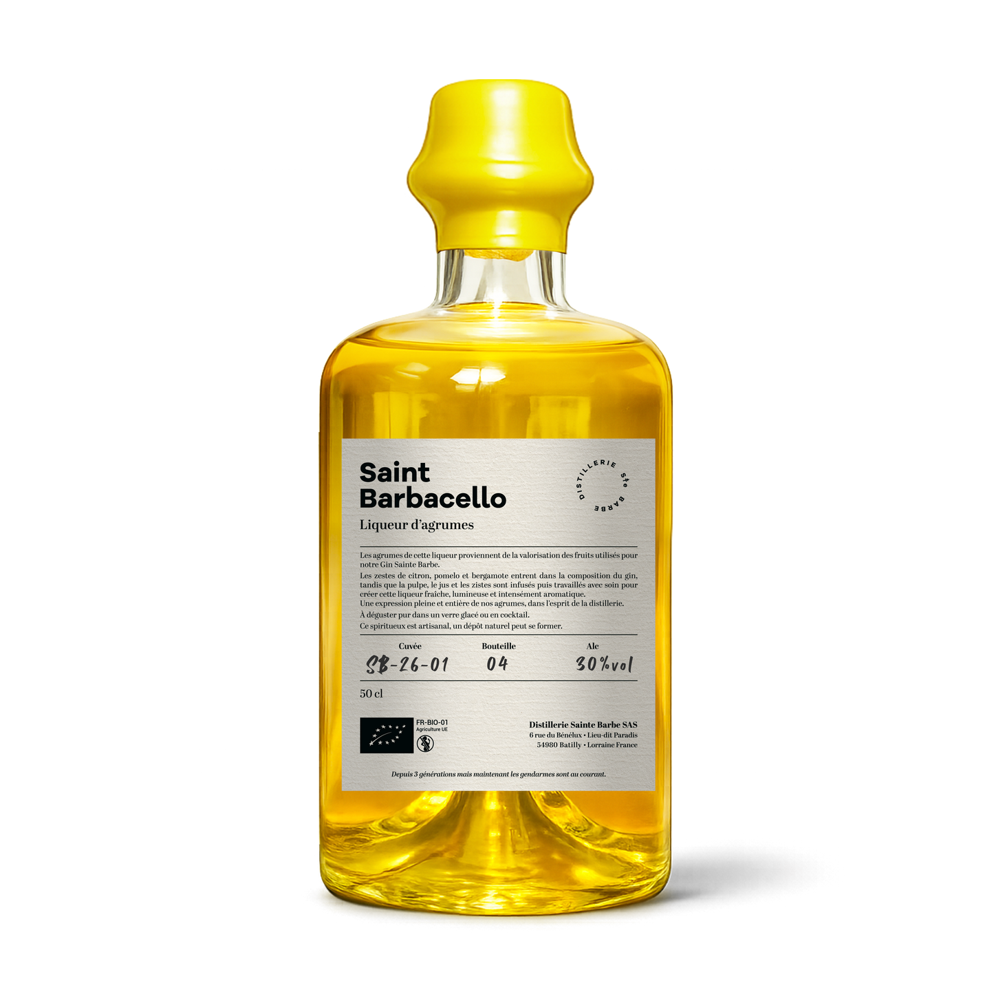 Saint Barbacello - Liqueur d'agrumes