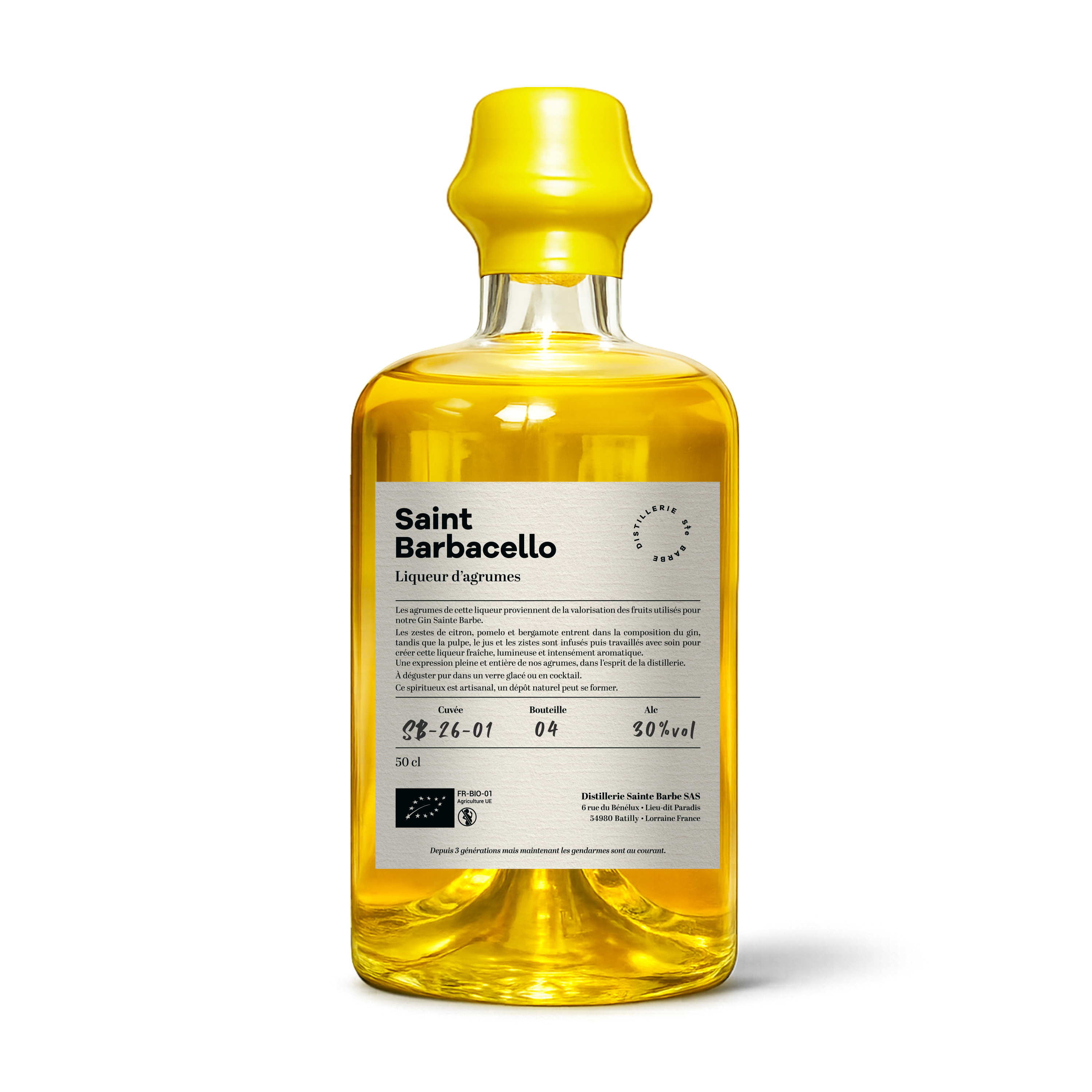 Saint Barbacello - Liqueur d'agrumes